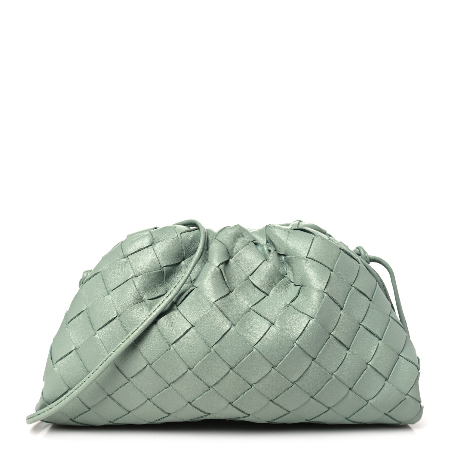 Bottega Veneta Nappa Intrecciato The Mini Pouch New Sauge 1 of 10