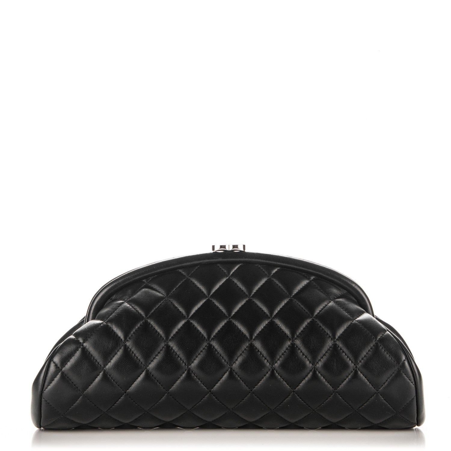 Chanel Lambskin Quilted Timeless Clutch Black 1 of 7