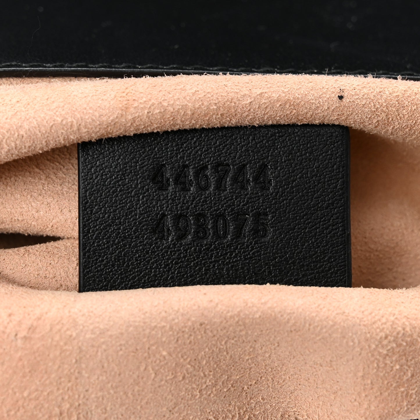 Calfskin Matelasse Mini GG Marmont Shoulder Bag Black