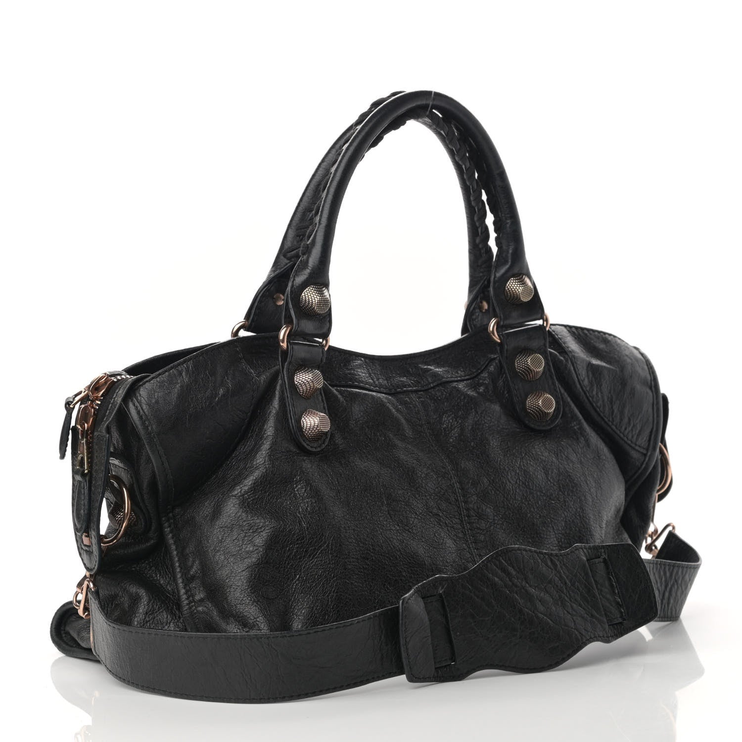 Balenciaga Agneau Giant 21 Rose Gold Hardware Part Time Black 3 of 12