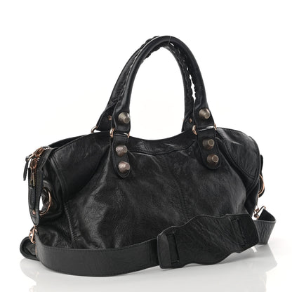 Balenciaga Agneau Giant 21 Rose Gold Hardware Part Time Black 3 of 12