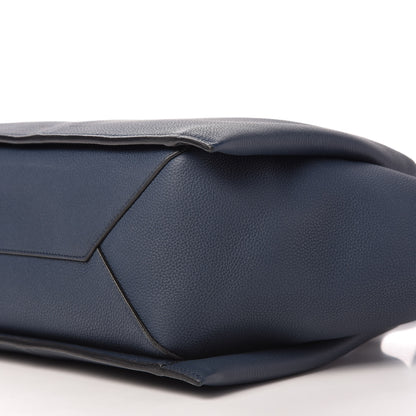 Celine Baby Grained Calfskin Small Tri-Fold Bag Steel Blue 7 of 9