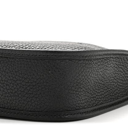 Hermes Taurillon Clemence Evelyne TPM Black 27 of 37