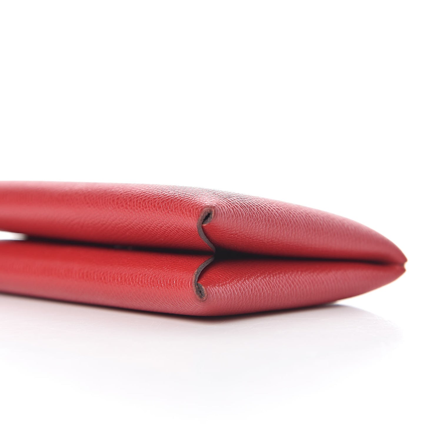Epsom Calvi Card Case Rouge Casaque