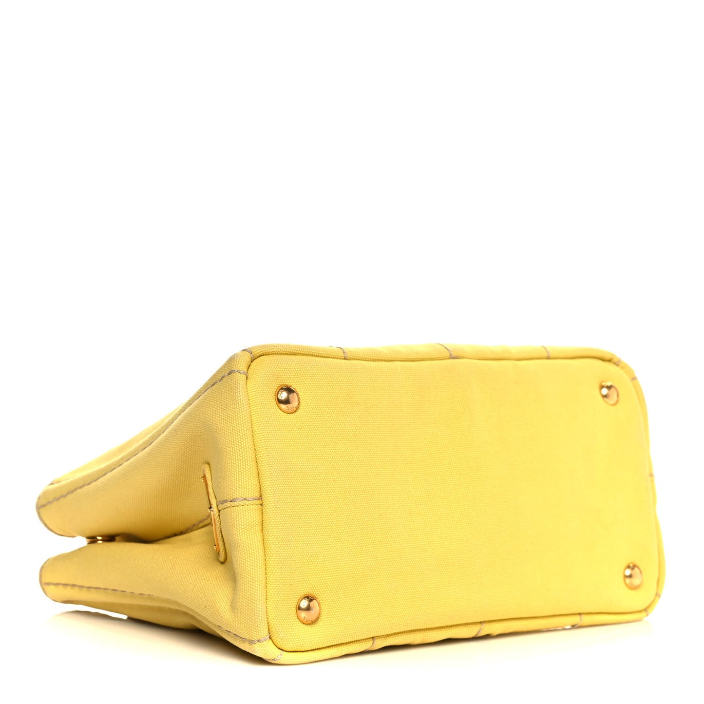 Canvas Canapa Small Logo Tote Yellow