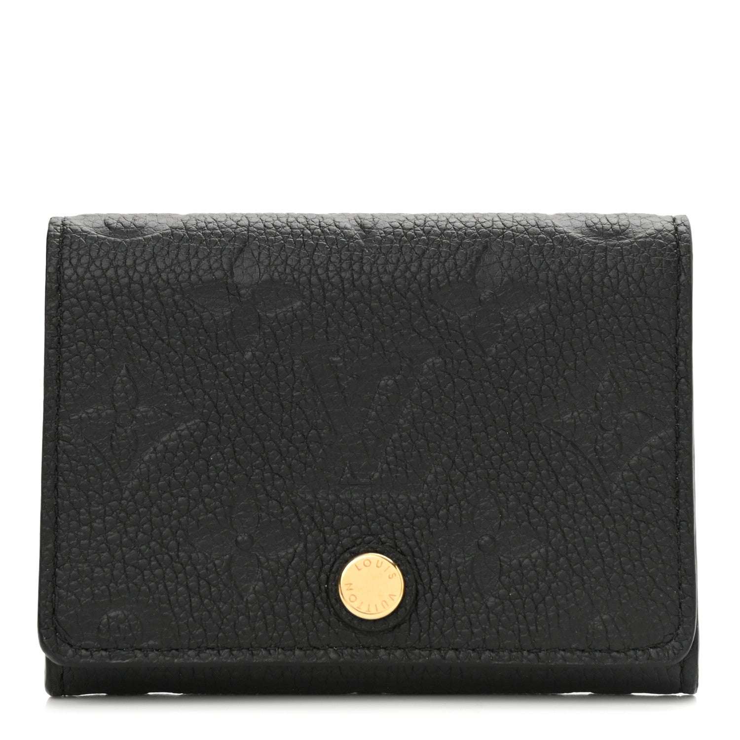 Louis Vuitton Empreinte Business Card Holder Black 1 of 9
