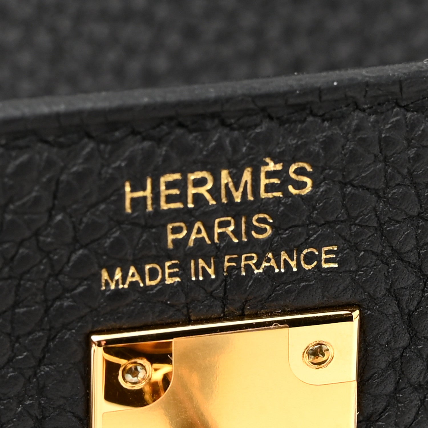 Hermes Togo Kelly Retourne 25 Black 6 of 11