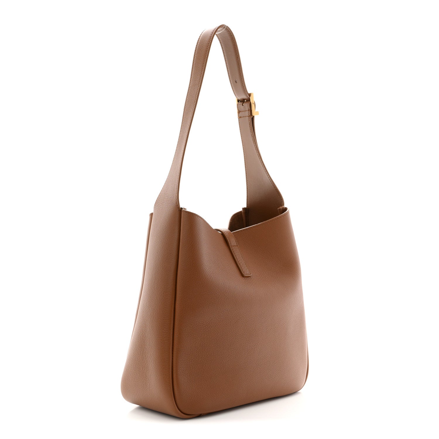 Saint Laurent Smooth Calfskin Small Le 5 A 7 Soft Hobo Fox 3 of 10