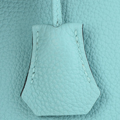 Hermes Togo Birkin 35 Bleu Atoll 13 of 37