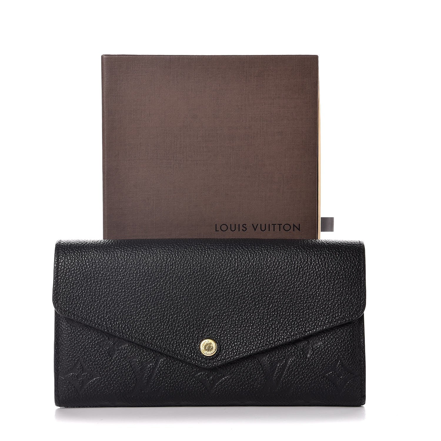 Louis Vuitton Empreinte Sarah Wallet NM Black 8 of 8