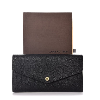 Louis Vuitton Empreinte Sarah Wallet NM Black 8 of 8