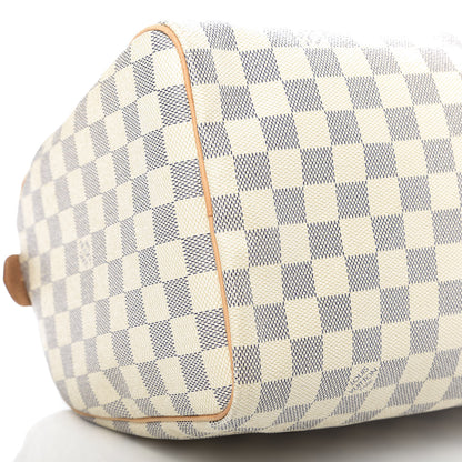 Louis Vuitton Damier Azur Speedy 30 6 of 12