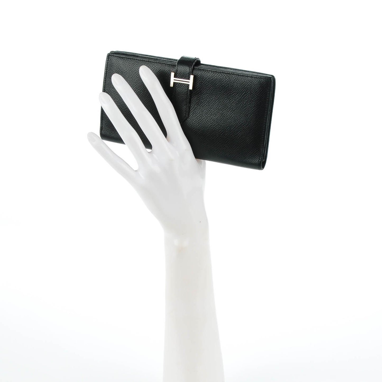 Epsom Bearn Gusset Wallet Black