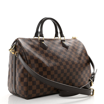 Louis Vuitton Damier Ebene Speedy Bandouliere 35 3 of 8
