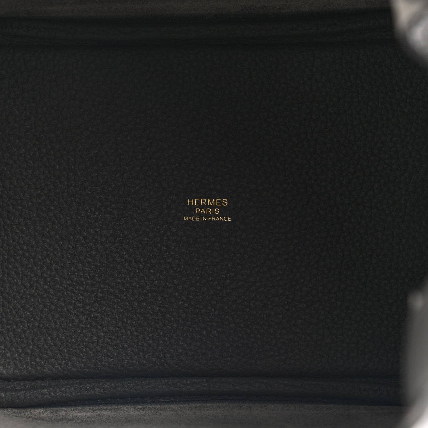 エルメスツイリ- Hermes Taurillon Maurice Picotin Lock 18 PM Graphite 1122288