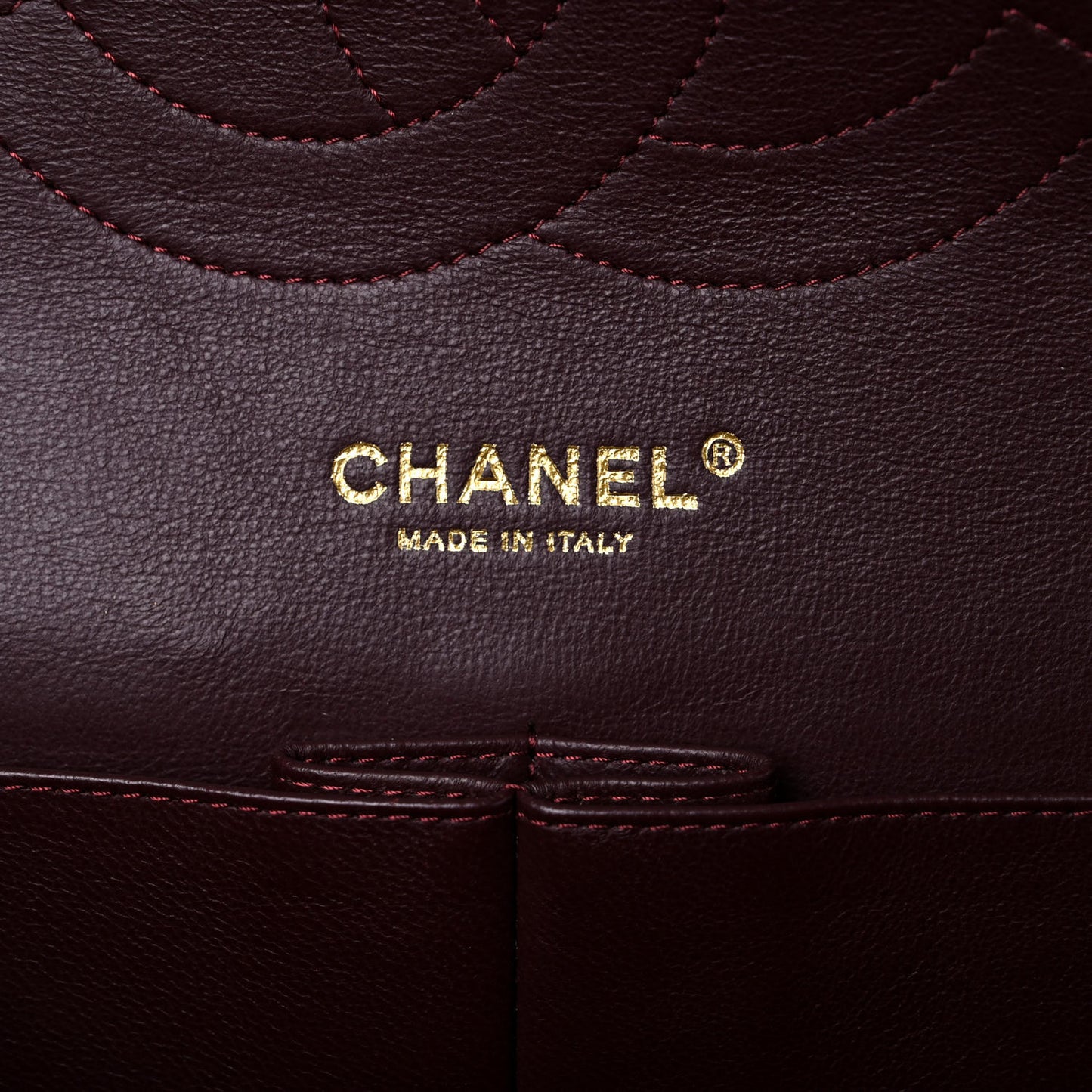 Lambskin Quilted Jumbo Double Flap Black