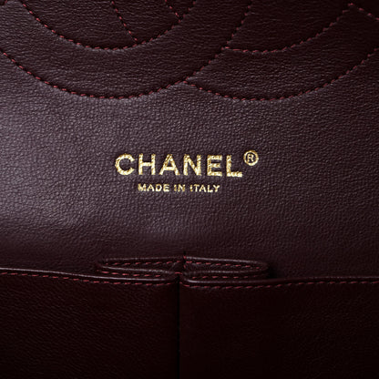 Chanel Lambskin Quilted Jumbo Double Flap Black 6 of 16