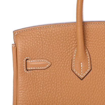 Hermes Togo Birkin 25 Natural Sable 24 of 28