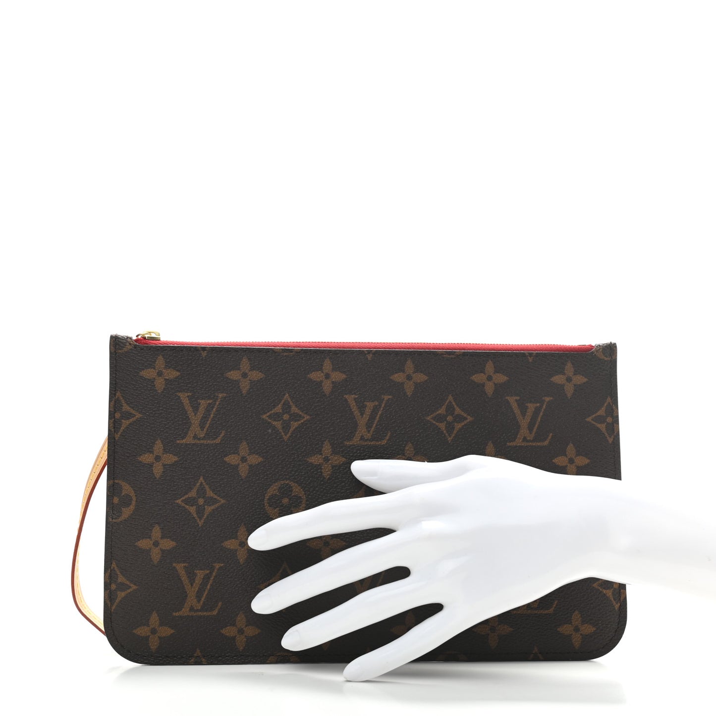 Monogram Neverfull MM GM Pochette Cherry