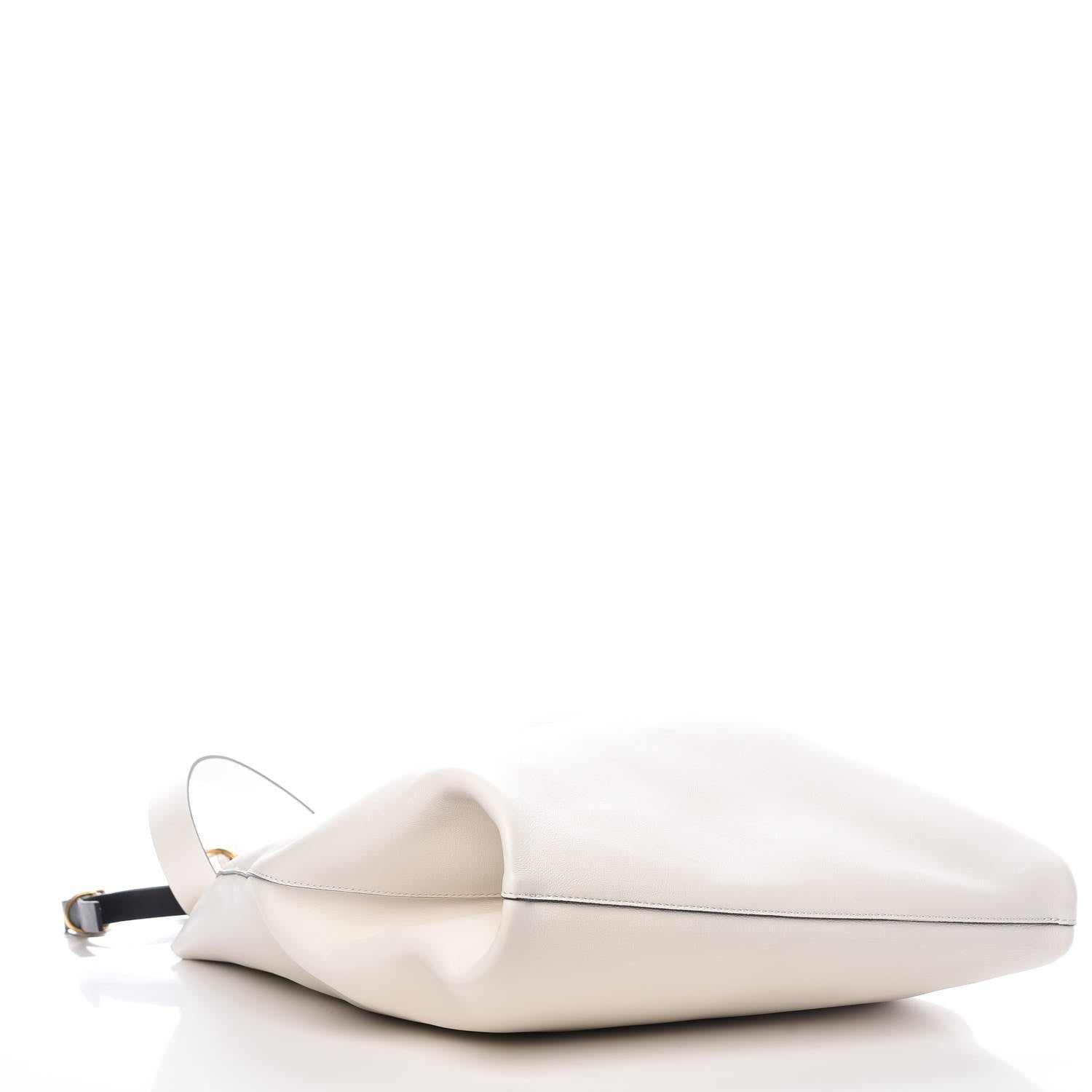 Burberry Calfskin Medium Grommet Hobo White 6 of 11