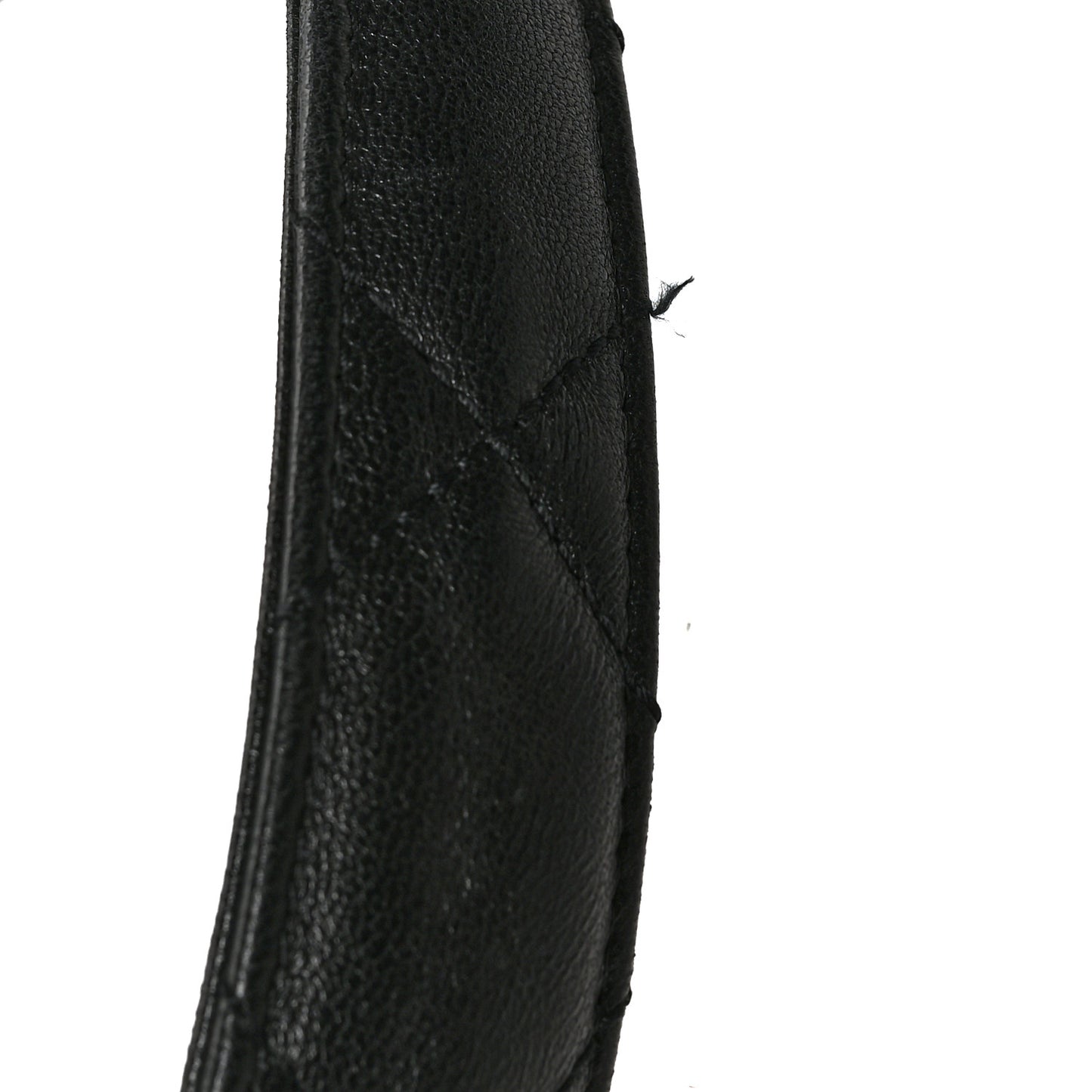 Lambskin Quilted Maxi Icare Shopping Tote Black