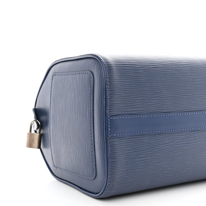Louis Vuitton Epi Speedy 25 Myrtille 9 of 10