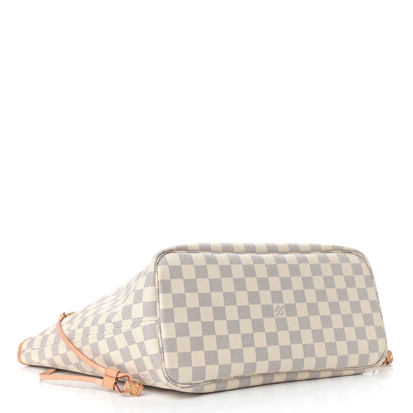 Damier Azur Neo Neverfull MM Rose Ballerine