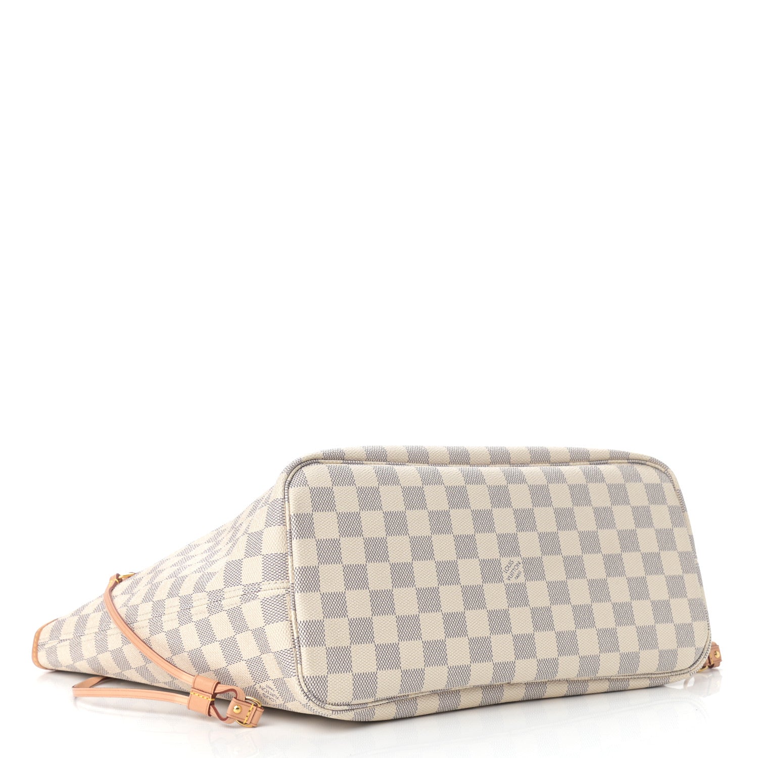 Louis Vuitton Damier Azur Neo Neverfull MM Rose Ballerine 4 of 9
