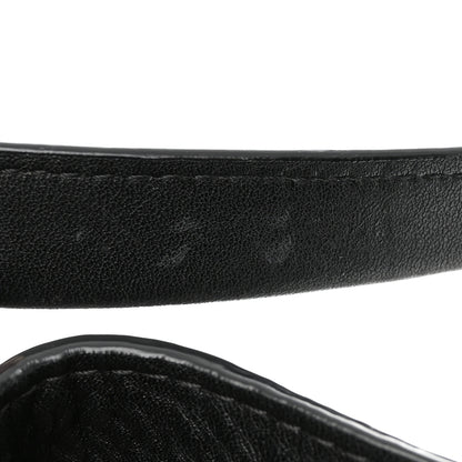 Burberry Grainy Calfskin House Check Small Maidstone Black 13 of 16
