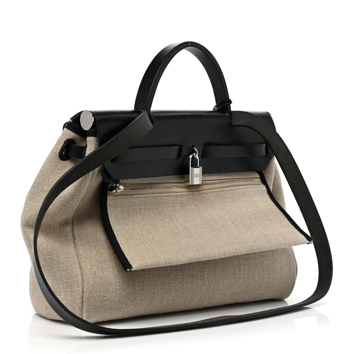 Military Toile Vache Hunter Herbag Zip Retourne 31 PM Ficelle Black