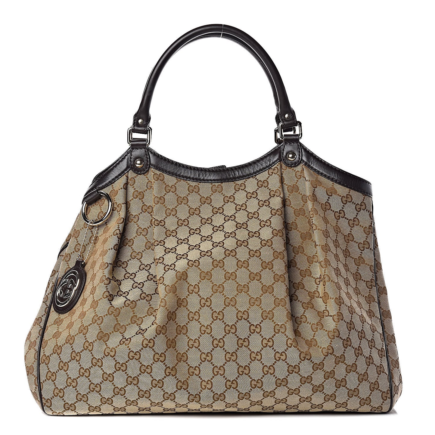 Monogram Large Sukey Tote Dark Brown