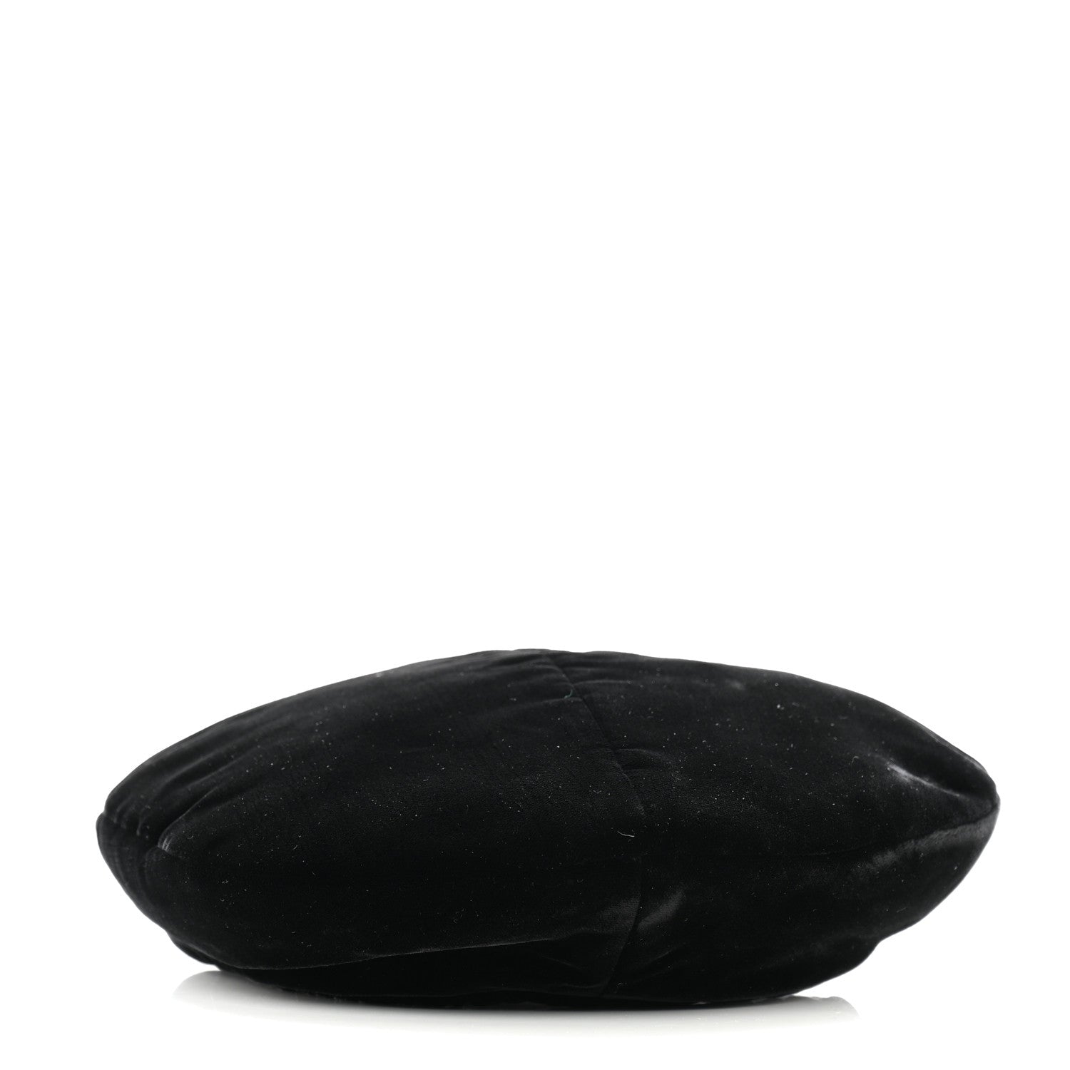 Chanel Velvet Beret Hat S Black 5 of 9