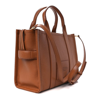 Marc Jacobs Grained Calfskin Small The Tote Bag Argan Oil 3 of 12
