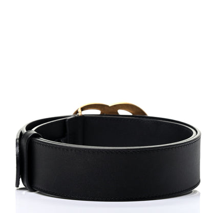 Gucci Calfskin Double G 40mm Belt 80 32 Black 2 of 3