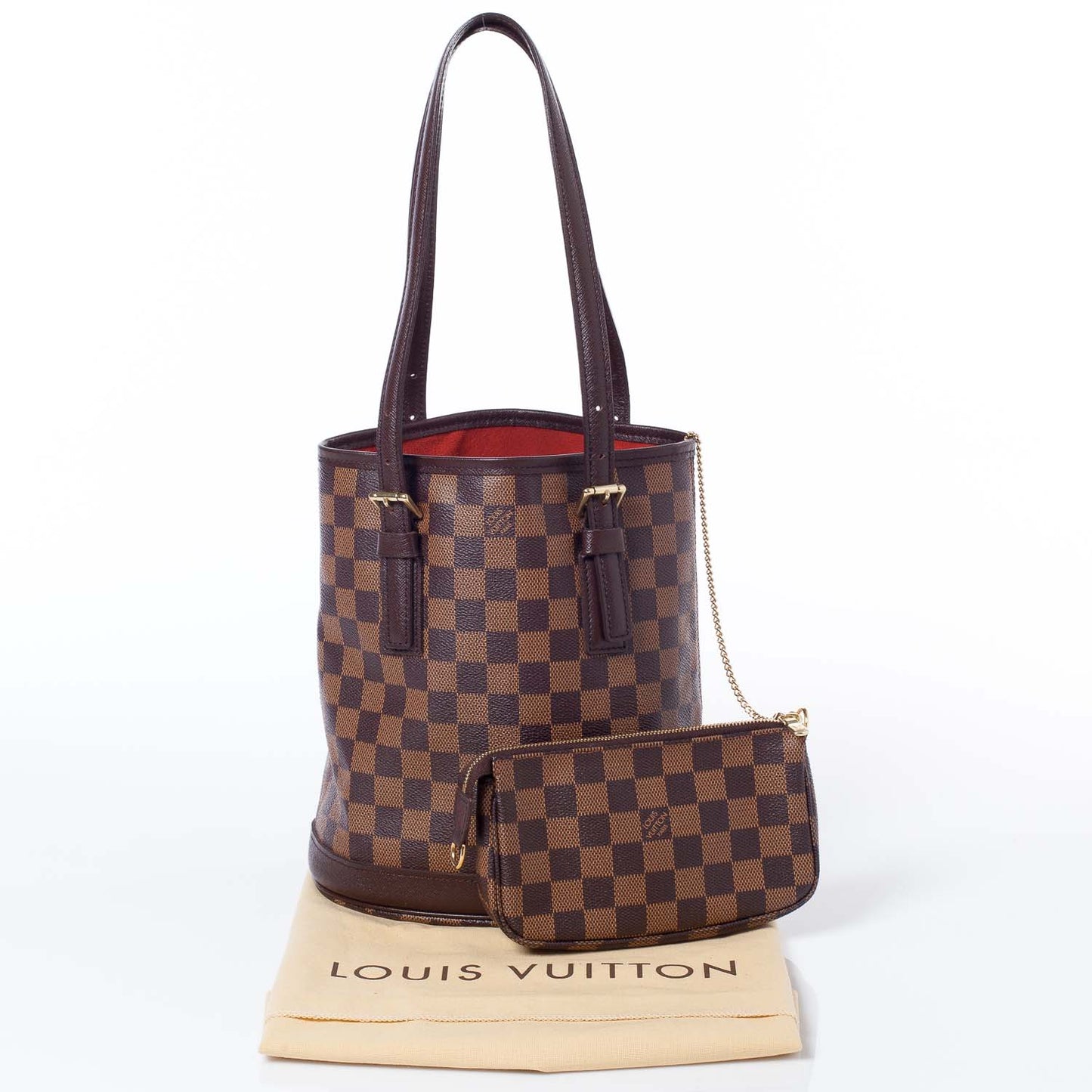 Damier Ebene Marais Bucket 23