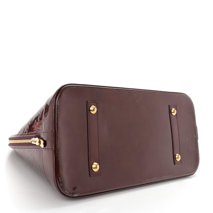 Louis Vuitton Vernis Alma MM Rouge Fauviste 5 of 11