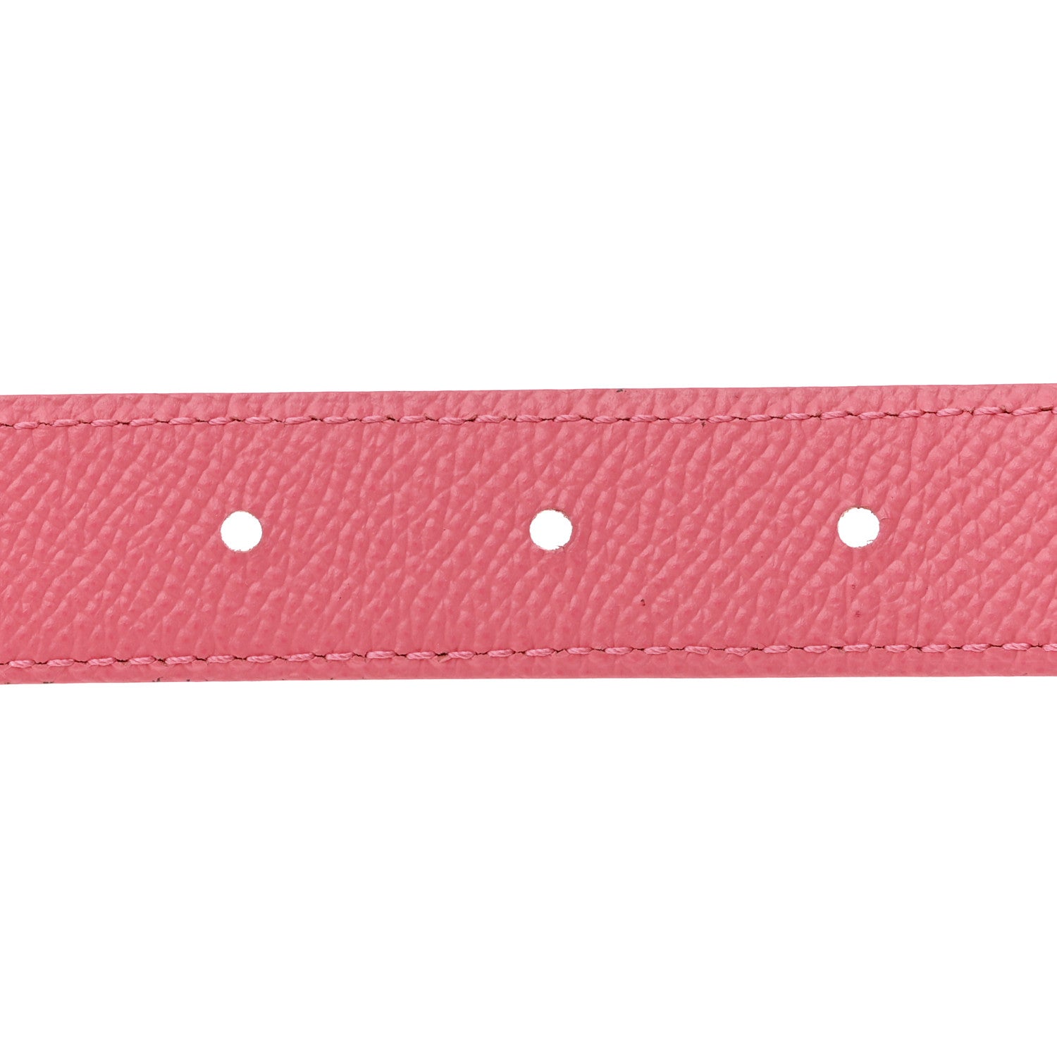 Hermes Epsom Swift 24mm Belt Strap 90 36 Rose Azalee Orange Poppy 3 of 6