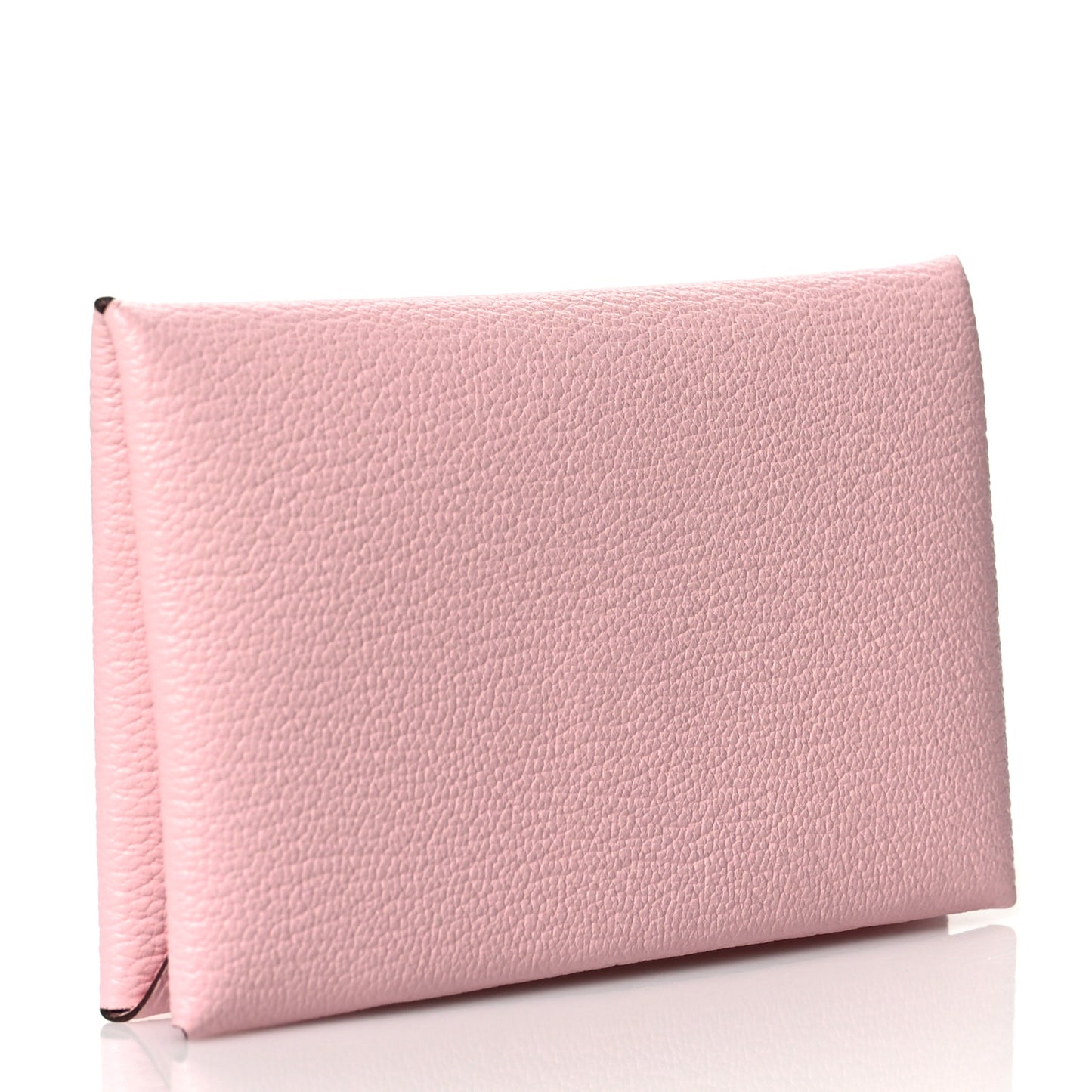 Chevre Mysore Calvi Card Case Rose Sakura