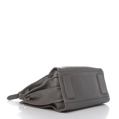 Saint Laurent Grained Calfskin Small Supple Sac De Jour Earth 5 of 12