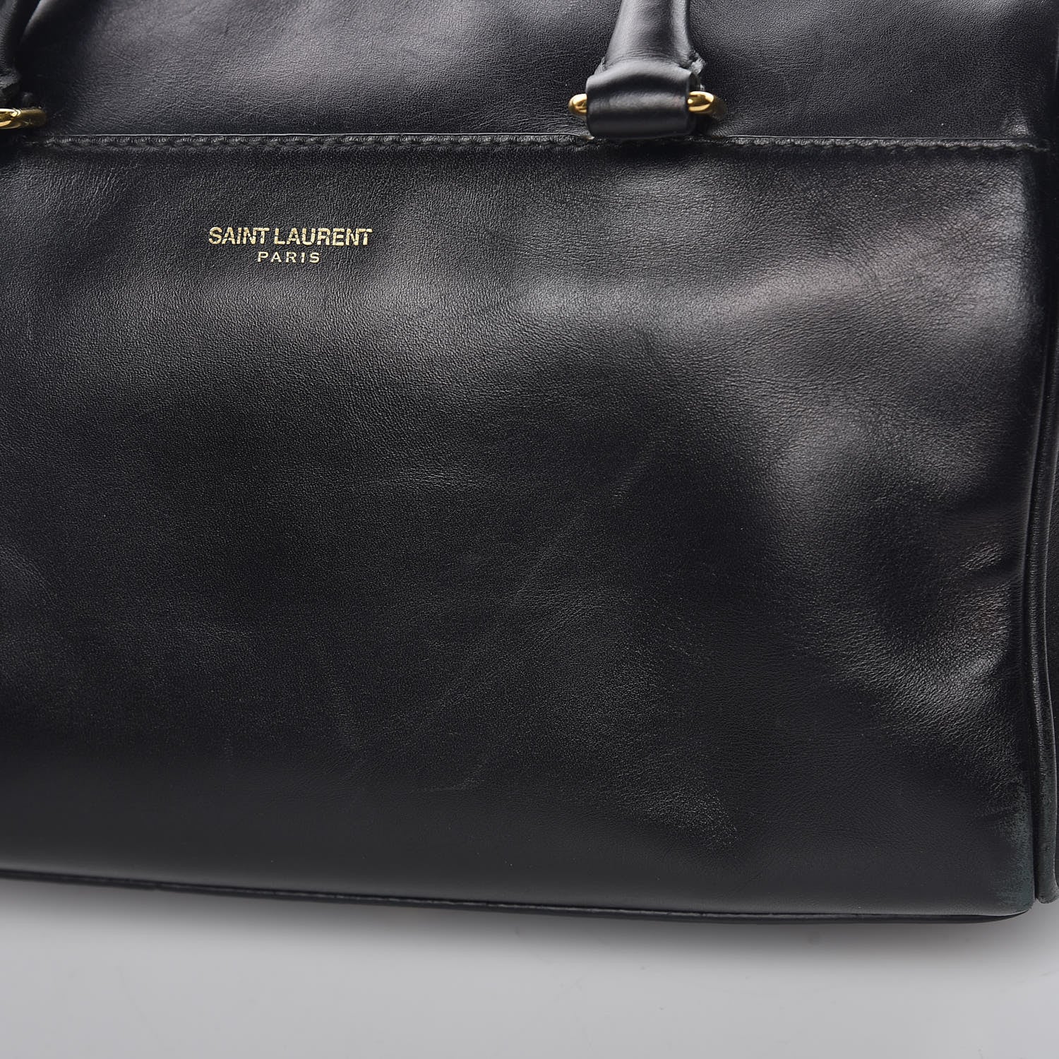 Saint Laurent Calfskin Classic Baby Duffle Black 14 of 25