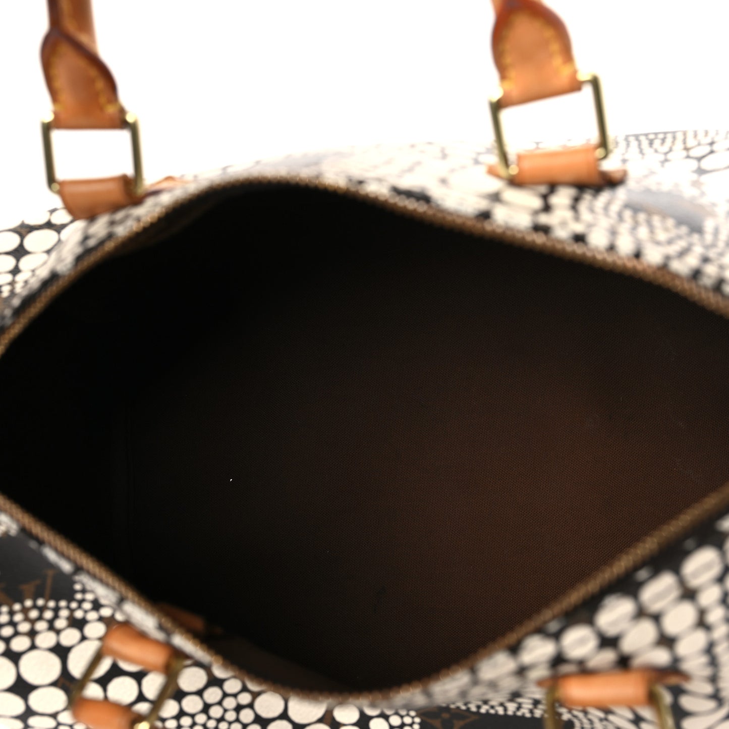 Monogram Kusama Town Speedy 30 White