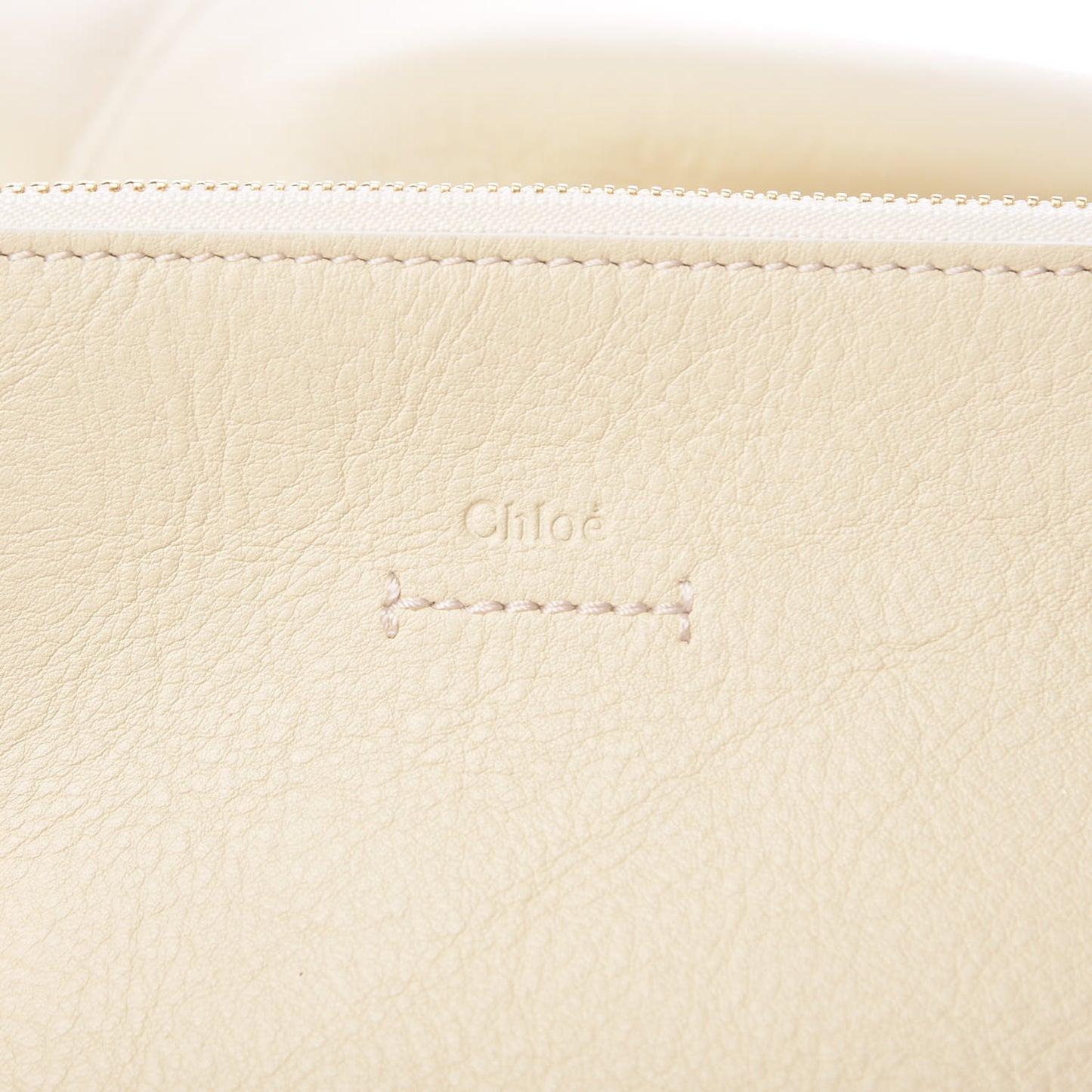 Smooth Calfskin Medium Vick Tote Off White