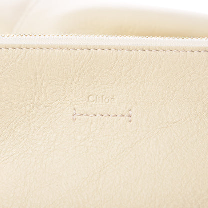 Chloe Smooth Calfskin Medium Vick Tote Off White 9 of 12