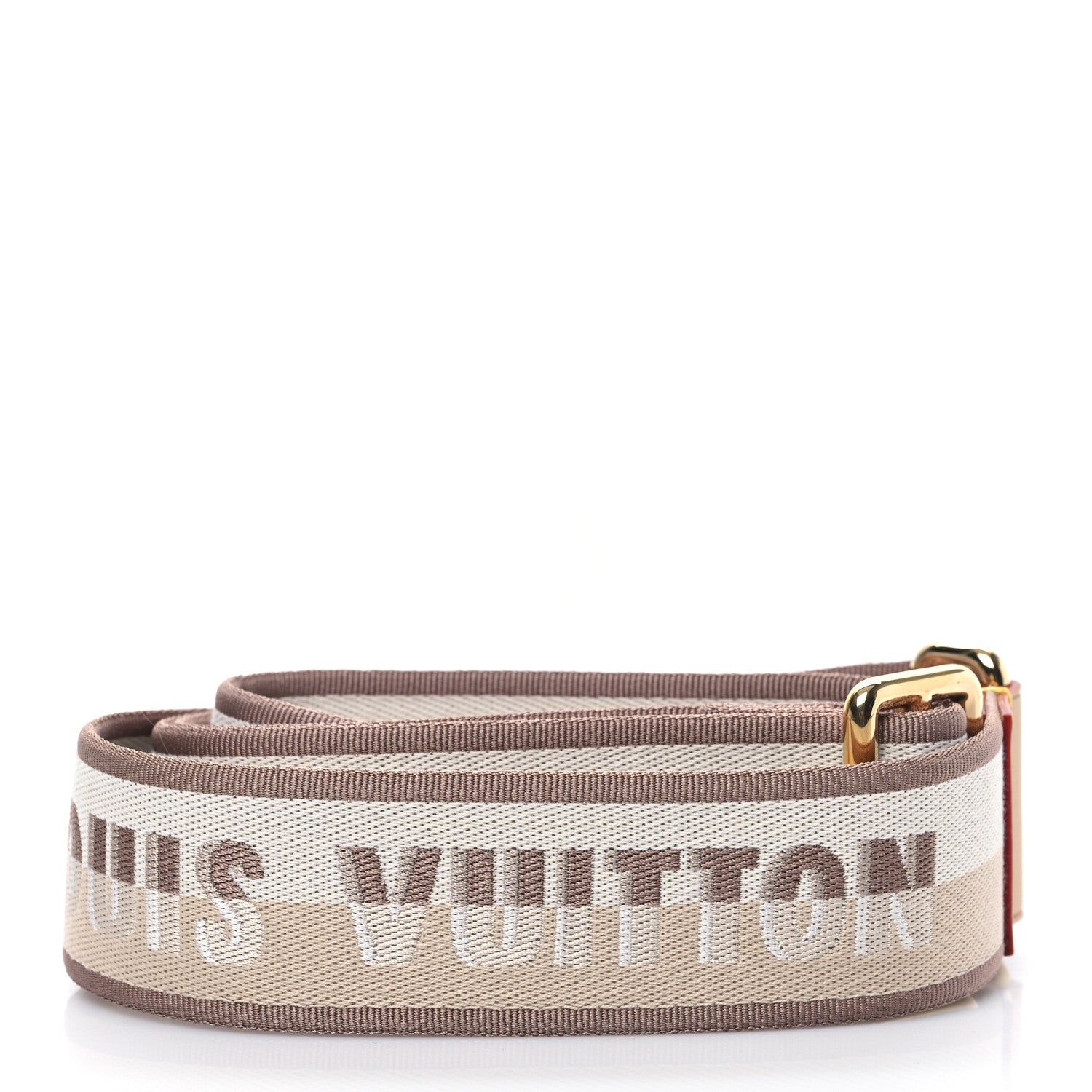 Louis Vuitton Jacquard Speedy Bandouliere 20 Shoulder Strap Beige 2 of 3