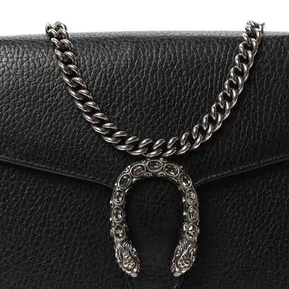 Gucci Calfskin Mini Dionysus Chain Wallet Black 7 of 9