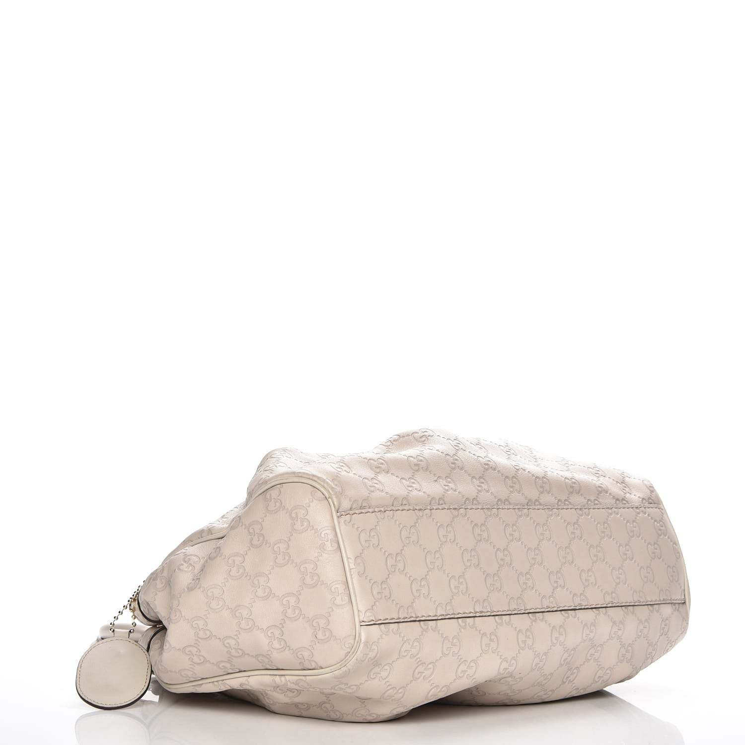Gucci Guccissima Medium Sukey Tote Mystic White 4 of 10