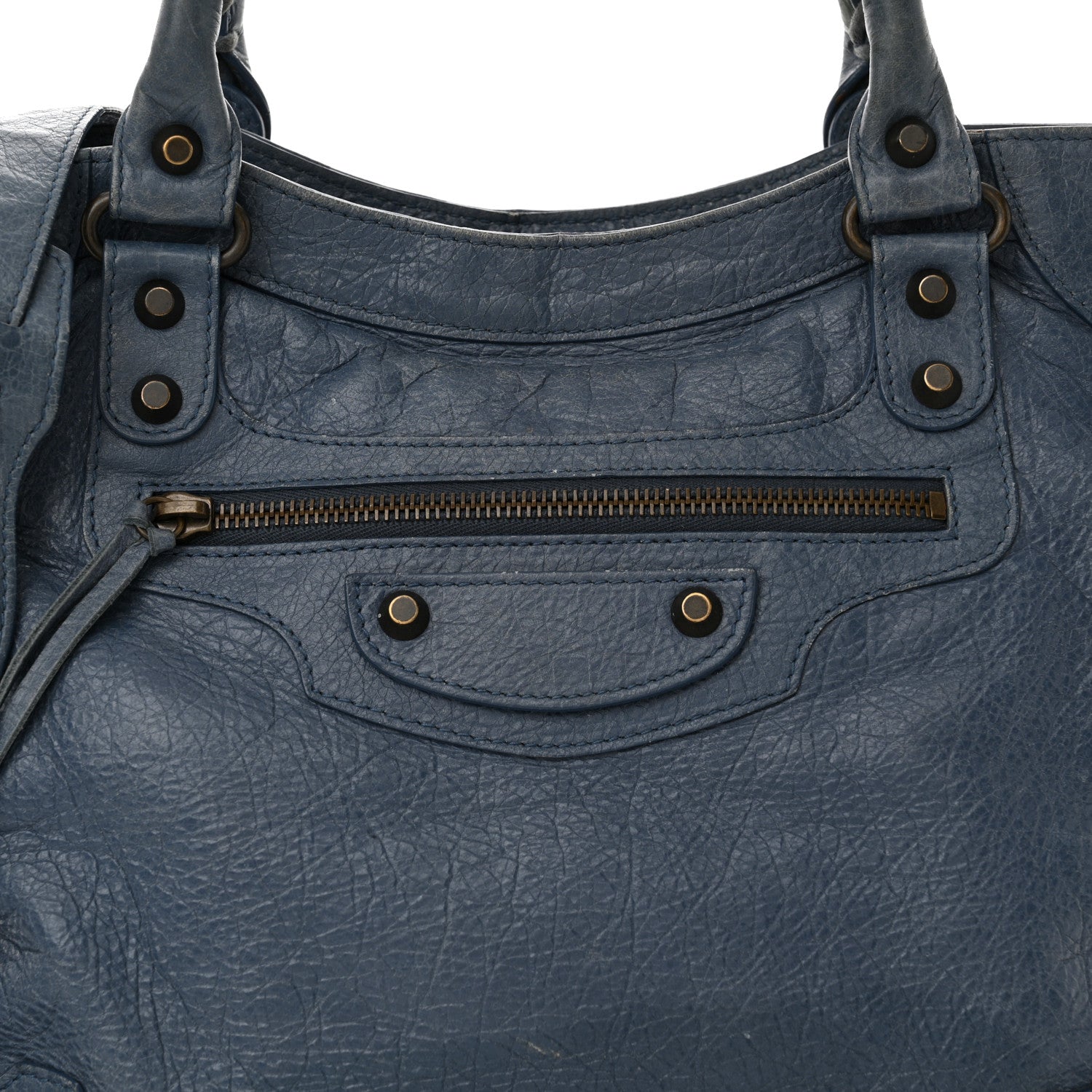 Balenciaga Agneau Classic Hardware Velo Bleu Persan 8 of 19