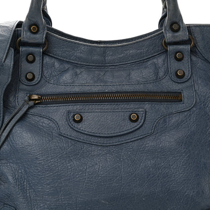 Balenciaga Agneau Classic Hardware Velo Bleu Persan 8 of 19