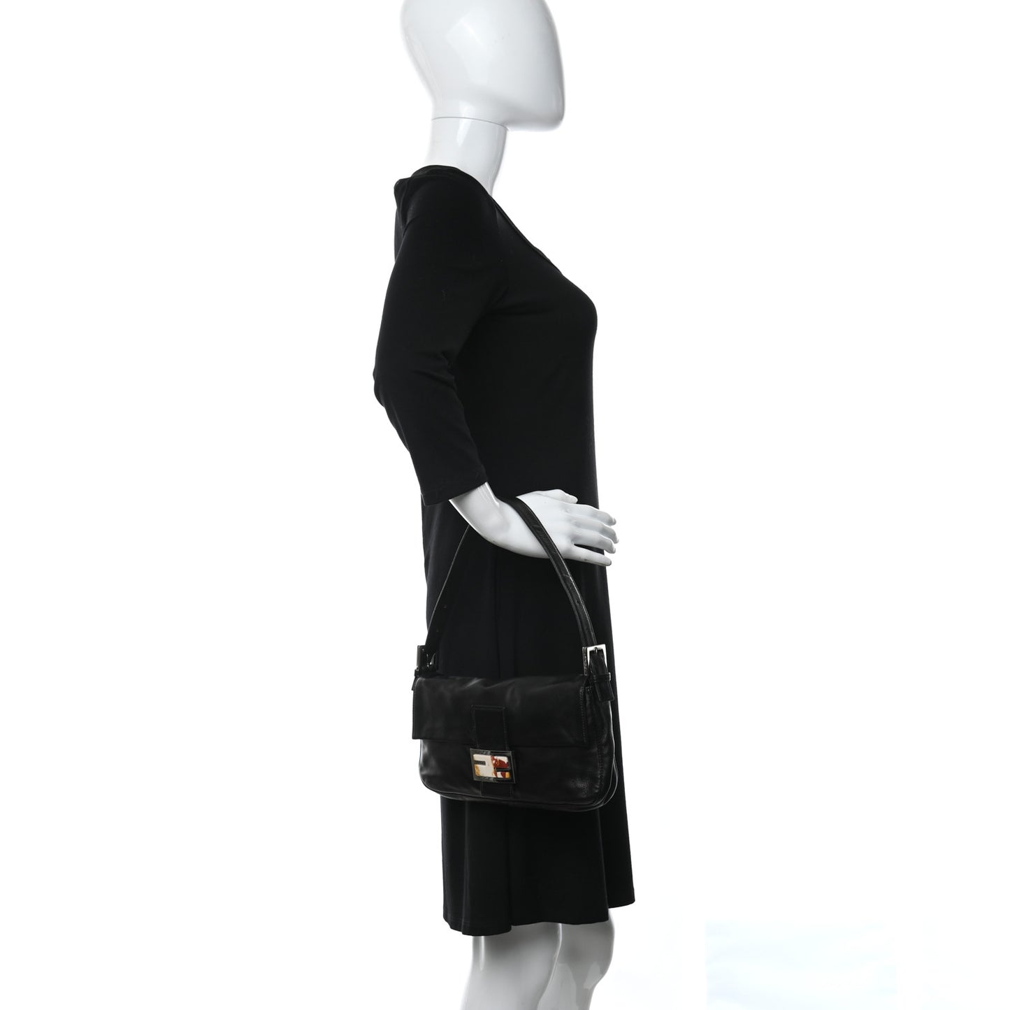 Lambskin Baguette Black