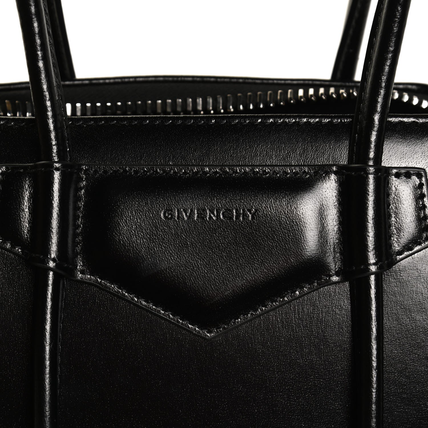 Givenchy Box Calfskin Mini Lock Antigona Black 5 of 9